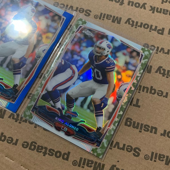 Lot of 2: Kiko Alonso ‘14 Topps Chrome Cards - Picture 9 of 12